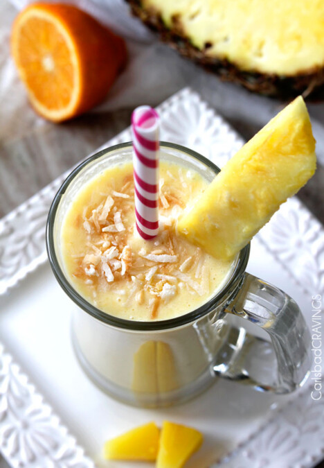 Pineapple Smoothie | Carlsbad Cravings