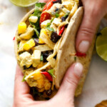 These Avocado Chicken Salad Sandwiches are my favorite way to use leftover chicken! They are super easy, creamy, flavorful, refreshing and I love the Mexican spices and crunch of tortilla strips!