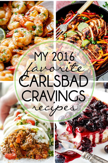 2016 Favorite Carlsbad Cravings Recipes