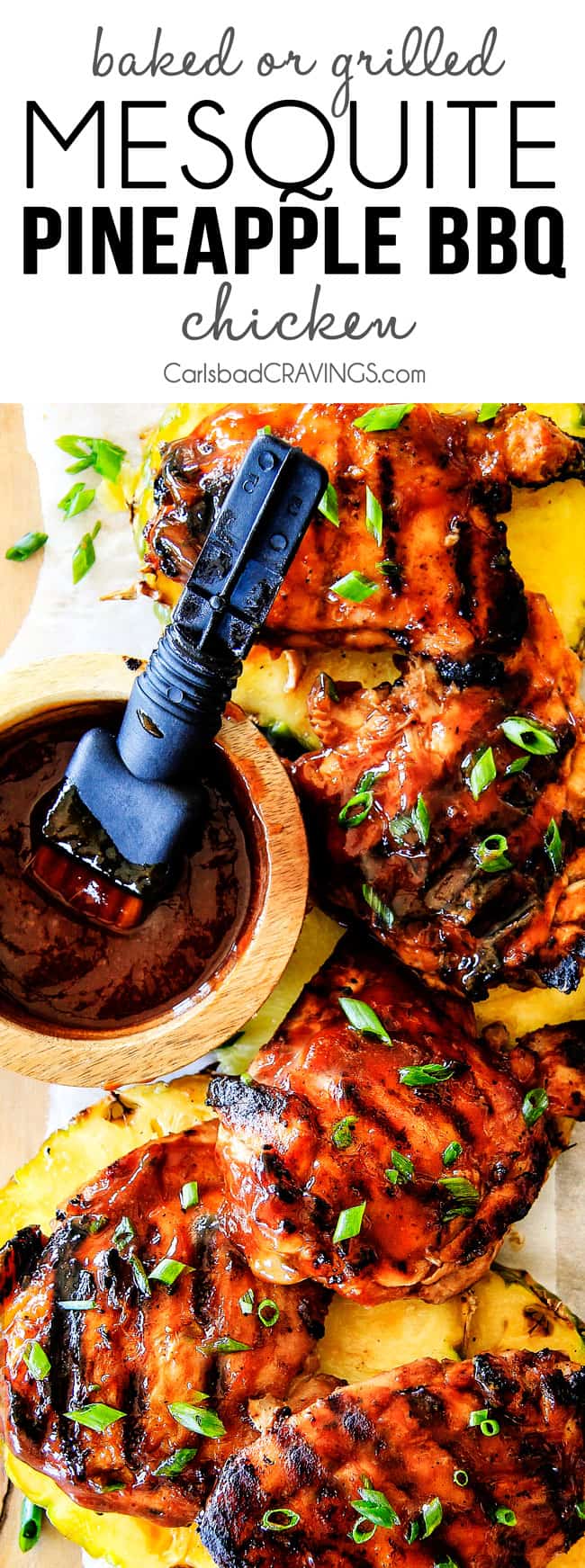 Mesquite Pineapple BBQ Chicken