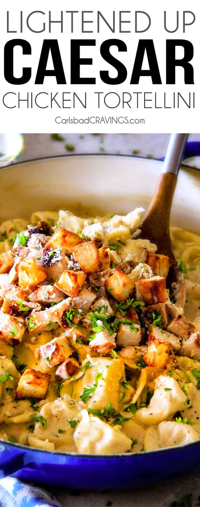 Caesar Chicken Tortellini 