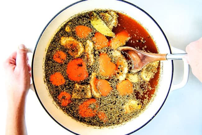 Showing how to make Roast Turkey with Herb Butter.