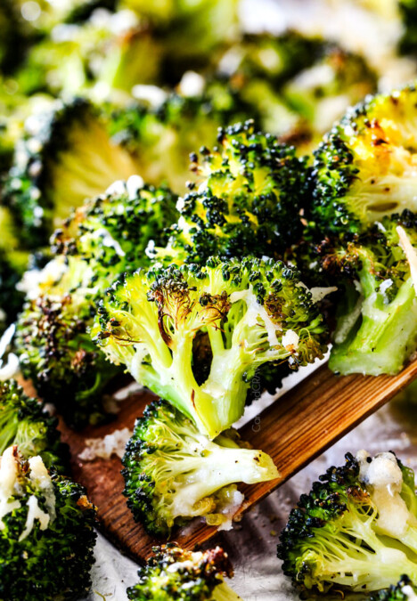 Roasted Parmesan Broccoli