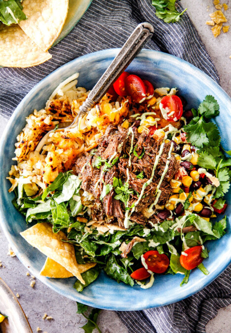 Taco bowl recipe