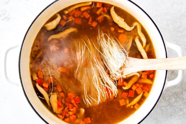 Miso Soup heating up.