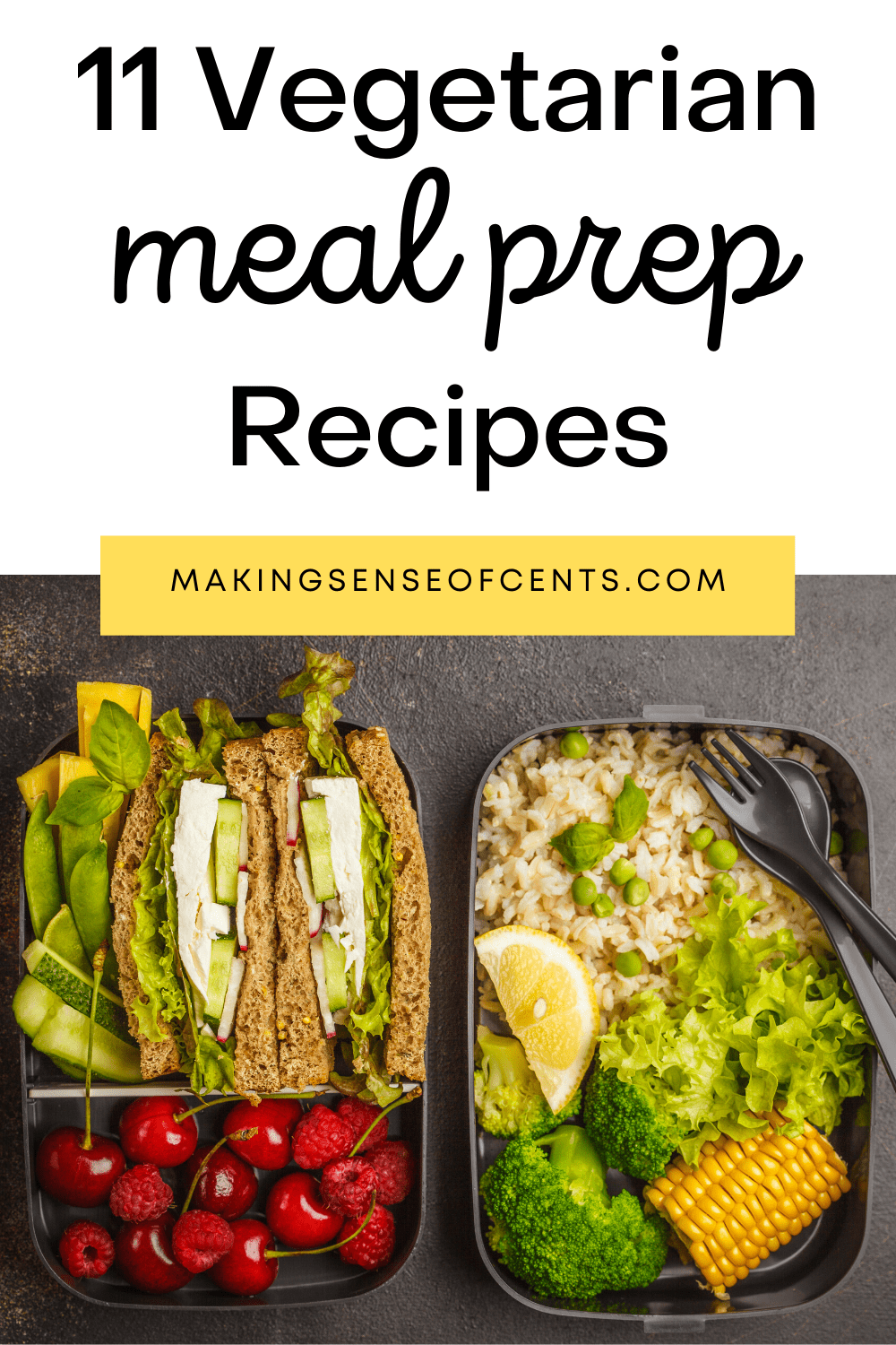 vegetarian meal prep recipes