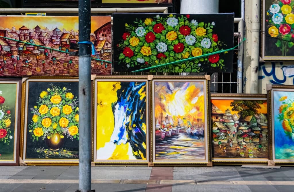 art gallery on the street